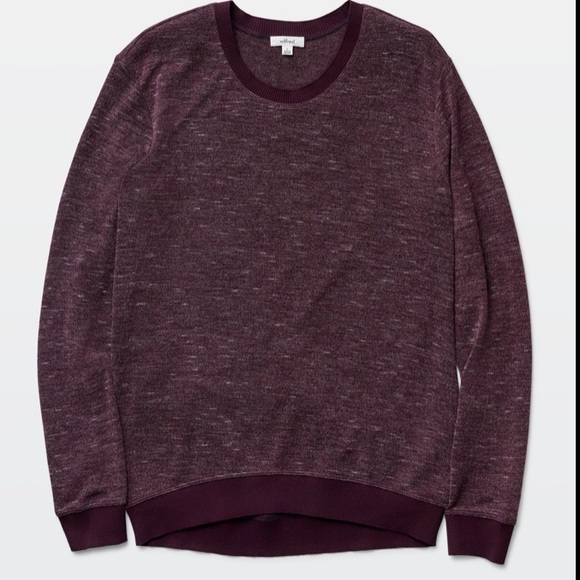 ARITZIA Berri Burgundy Sweater